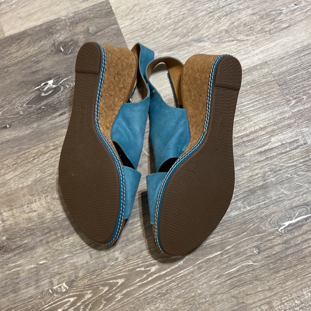 39. Clarks Helio Float Wedge Sandals - image 5